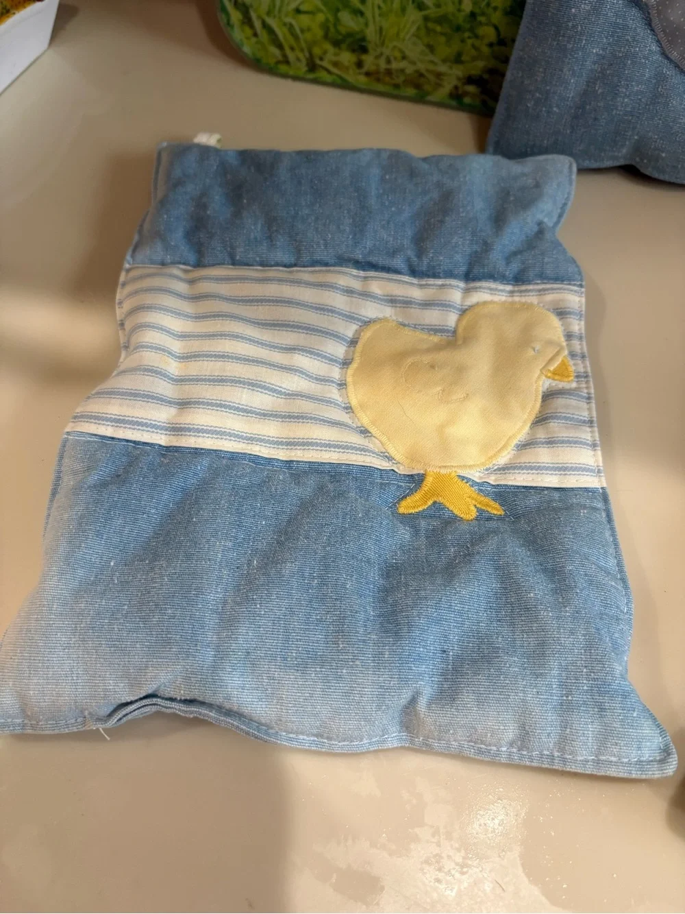 Blue Bunny, Chicken, Piggy Farm Animal  Kitchen Serving Mitts